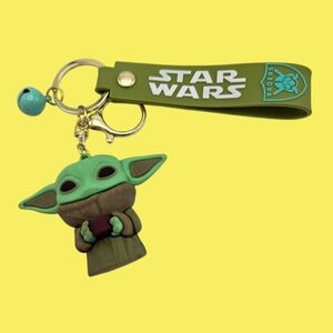 NWOT Star Wars Baby Yoda Purse Charm Keychain